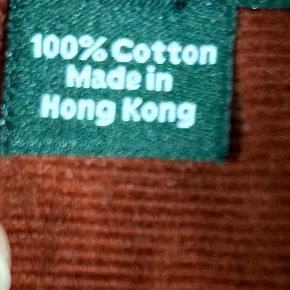 J. Crew Rich Orange Corduroy Shirt